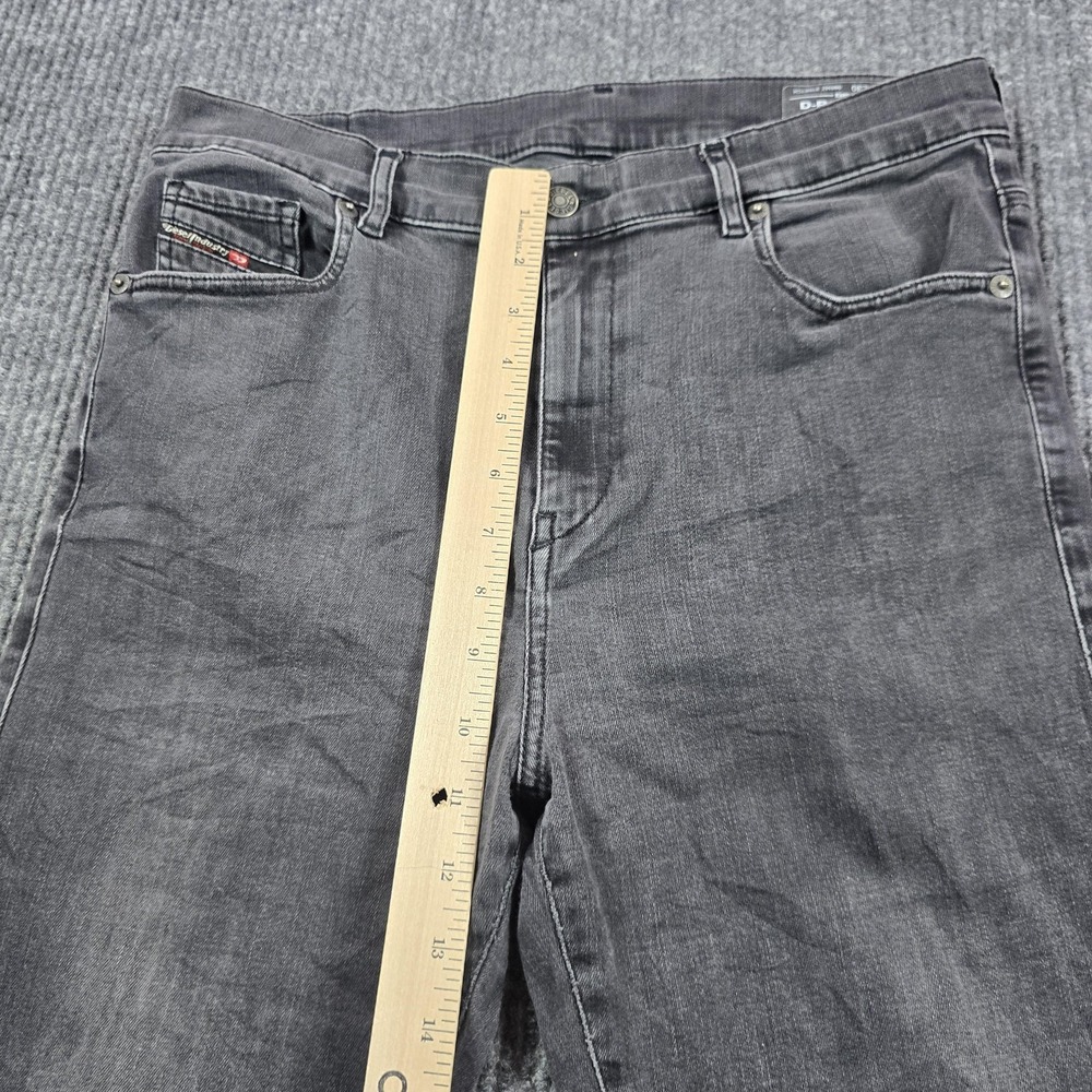 Diesel D-Roisin-High Jeans Mens 31x30 Gray Super-Skinny Charcoal Wash Stretch - Picture 10 of 16